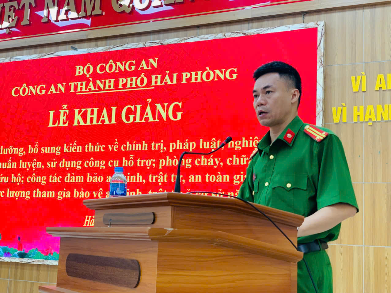 Phường Hải An: Tập huấn, bồi dưỡng kiến thức cho lực lượng tham gia bảo vệ an ninh, trật tự ở cơ sở